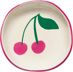 Jubilee Stoneware Pinch Bowls, Very Cherry