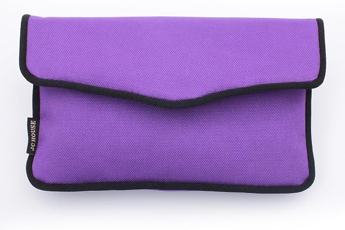 Hands Free Dog Leash, Heavy Duty with Waist Belt & Storage Pouch, Strong Pull Control, Two Handles Bungee for Running & Walking, Big & Medium Dogs, Purple