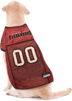Pets First NFL Tampa Bay Buccaneers Dog Jersey, Size Small, Football Shirt Costume for Pet, Dog Sports T-Shirt, NFL Team Clothing for Cats, Licensed Pet Apparel Available in 7 Sizes and 32 Teams