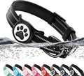 Airtag Dog Collar, Reflective Ultra-Durable Nylon Padded with QR Buckle & IP68 Waterproof Air Tag Holder Compatible for Apple AirTag, Comfortable for Small Medium Large Dogs (Black, XL)