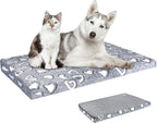 VANKEAN Reversible Cool/Warm Crate Mat Waterproof Washable Firm S-XXL Grey