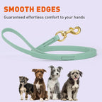 Viper Biothane K9 Working Dog Leash Waterproof Lead for Tracking Training Schutzhund Odor-Proof Long Line with Solid Brass Snap for Puppy Medium and Large Dogs, 15ft Sage Green