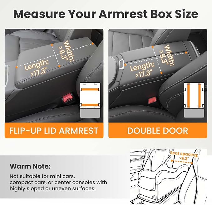 Portable Small Dog Seat for Car, Luxury Center Console Dog Car Seat Booster with Safety Tethers, Anti-Collapse Pet Travel Carseat for SUV, Truck (Black/Brown)