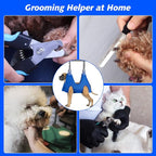ATESON Pet Grooming Hammock for XXL Large Dogs with Nail Clippers/Nail Trimmers/Grooming Scissors, Dog Grooming Harness for Nail Trimming, Pet Grooming Sling Helper
