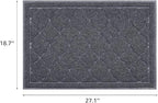 unipaws Cat Litter Trapping Mat, Litter Box Scatter Control Pad | Litter Free Floors and Urine Waterproof, Gentle on Paws, No Phthalate