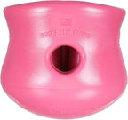 WEST PAW Zogoflex Toppl Interactive Treat Dispensing Puzzle Dog Toy for Mental Stimulation & Enrichment-Holds Kibble & Treats-Lickable, Freezable & Dishwasher Safe-Made in USA-Large-Geranium