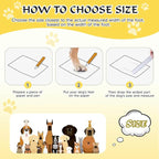 Dog Shoes for Large Dogs, 360°Anti Slip Medium Dog Boots & Paw Protectors Winter Snowy, Waterproof 4Pcs Dog Booties with Reflective Strips (Size 5: 2.37''x2.87''(W*L), Black)