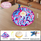 Interactive Cat Toys for Indoor Cats, Kitten Toys for Indoor Kittens,Pink | Automatic Electronic Cat Toys for Bored Adult Cats, Stimulating Moving Cat Enrichment Toy, Hide and Seek Cat Games Toy