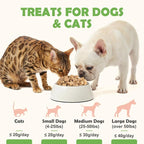 Freeze-Dried Chicken Liver Treats for Dogs and Cats, 6 oz | Single Ingredient, High Protein Recipe, Grain-Free Snack, Food Topper Use, Training Treats