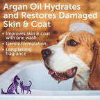 Nootie - Pet Shampoo for Sensitive Skin - Revitalizes Dry Skin & Coat - Natural Ingredients - Gentle Dog Shampoo - Cleans & Conditions