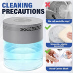Water Air Purifier, Water Based Air Purifier for Home with 48H Auto Shut-off, 3 Speeds, Air Washer with 8 LED Night Lights, Air Freshener Revitalizer for Bedroom Office Room Pets Smoke