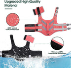 Kuoser Reflective Dog Life Jacket, Dog Life Vest for Swimming Boating | Adjustable Pet Lifejackets, High Flotation Doggie Swimsuit with Rescue Handle for Small Medium Large Dogs