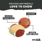 BarkBox Turkey Barker Dog Toy - Large | for Aggressive Chewers, Turkey-Scented Rip & Reveal Toy for Engaging and Durable Playtime
