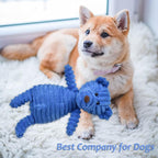 LECHONG 5Pack Dog Squeaky Plush Toys Puppy Toys Assortment Value Bundle Bulk Large Dog Teething Pet Chew Toys