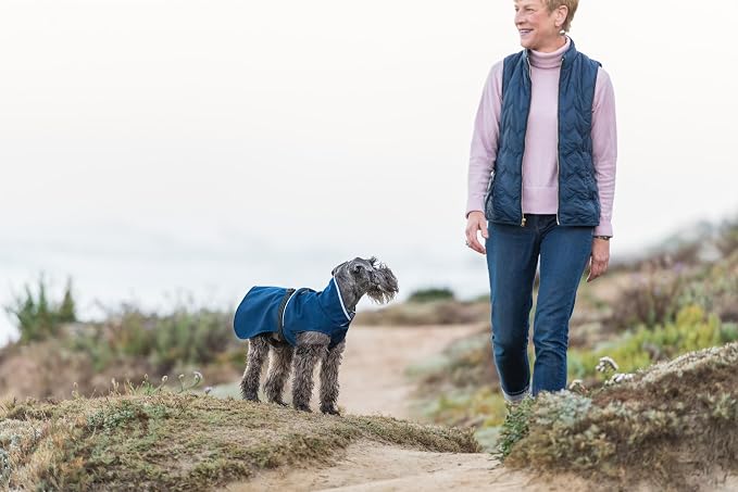 Goldpaw Rainpaw Waterproof Dog Raincoat - Durable Dog Rain Jacket for Medium Dogs - Easy to Wear, Adjustable, Premium Pet Outerwear - Made in The USA - Machine Washable - Black Bean - Size 18
