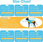 QBLEEV Warm Dog Jacket - Reflective, Adjustable Winter Coat with Turtleneck for Cold Weather, Waterproof Fleece Snowsuit for Small, Medium, Large Dogs
