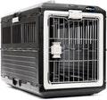 Pet Carrier & Crate, 35"L x 21"W x 27"H - Collapsible Hard Sided Kennel for Large Dogs and Cats, Portable Carrier for Indoor Outdoor Travel