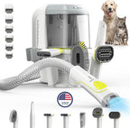 PAWSPIK Professional Dog Grooming Vacuum Kit, Dogs & Cats, Direct Handheld Control, 7 Grooming Tools, Deshedding and Dematting for Grooming, Large 2.2L Dust Bin, UL, HEPA Filter | Direct Handheld Control, 7 Grooming Tools, Deshedding and Dematting for ...