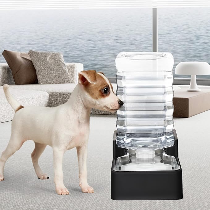 RIZZARI 8L Auto Dog Water Dispenser with Leak-Proof -Dog Water Bowls | Food-Grade Materials,Stable Base, Fresh Water Supply,Low Maintenance,Fits Multiple Pets,Home & Apartment Ready