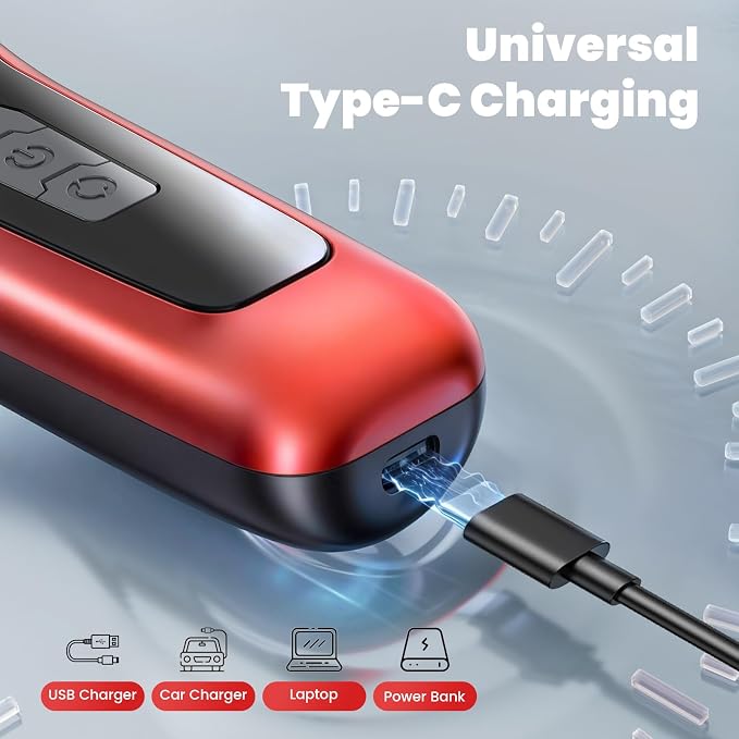 Horse Clippers Low Noise Rechargeble Horse Trimmer Kit | Pet Shaver for Heavy Thick Coats Grooming, 2-Speed Cordless Shears for Sheep, Cats and Dogs