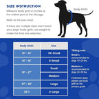Dog Life Jacket — Premium Swim Vest with SafeChin Anti-Choke Collar | PAWS Aboard Blue & Yellow | RapidLift Rescue Handle, D-Ring, Reflective Trim | Boating, Kayaking, Pool | Medium (25–50 lbs)