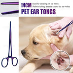 Dog Grooming Scissors,Purple Curved Chunkers Shears with Safety Round Tips,Sharp and Durable 6 in 1 Dog Scissors for Grooming