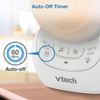 VTech VM819 Baby Monitor + BC8211 Myla the Monkey Bundle - Non-WiFi Video Monitor with 19Hr Battery, 1000ft Range & Portable Soother with Night Light & Stroller Attachment