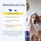 Honest Paws Dog Dry Shampoo - Waterless No Rinse Foaming Formula Reducing Itch Cleanse Hydrate Nourish Dry Skin and Smelly Coat Help Decrease Odor Shedding and Allergies - Oatmeal & Lavender - 8 fl oz