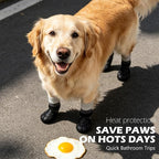 EXPAWLORER Non-Slip Dog Socks for Hardwood Floors to Prevent Licking, Dog Shoes for Hot Pavement Quick Walking, Dog Booties Boots & Paw Protectors with Grippers for Small Medium Large Senior Dogs XL
