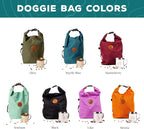 Wilderdog Doggie Bag - Water Resistant, Portable Kibble Carrier & Stainless Steel Mug - Sienna