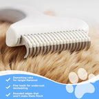 Pet Steam Brush for Dogs & Cats, 3-in-1 Shedding Grooming Tool | Self Cleaning Spray Comb with Mist, Dog Brush for Shedding, Cat Brush for Hair Removal, Long Haired Pet, Waterless Shampoo