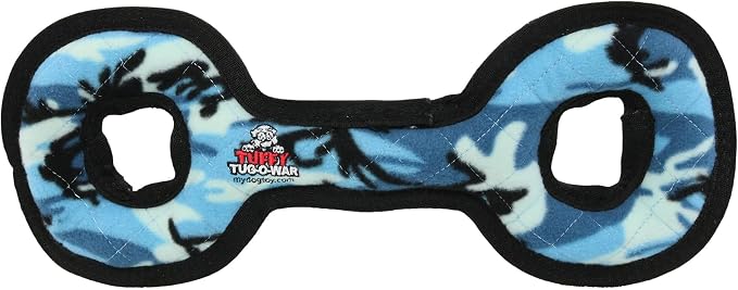 TUFFY® : 2 Pack TugOWar Dog Toy: Ultra Durable Plush Toy with Multiple Layers & Reinforced Seams, Washable and Floats, Original Construction