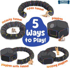 Outdoor Cat Enclosure - Portable Catio Playground for Cat Run, Kitty and Small Animals - Tent & Tunnels for Outside and Indoor Play