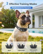 PATPET Shock Collar for Dogs(10-120lbs), 4000ft Rechargeable IPX7 Waterproof Training Collar with Remote for 2 Dogs- Electric Dog Collar for Small Medium Large Dogs 2 Packs | Rechargeable 3 Training Modes (Beep/Vibration/Shock) Dog Training Collar with...