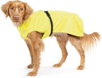 Goldpaw Rainpaw Waterproof Dog Raincoat - Durable Dog Rain Jacket for Medium Dogs - Easy to Wear, Adjustable, Premium Pet Outerwear - Made in The USA - Machine Washable - Yellow - Size 20