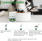 Petstoral 2-Pack Natural Dog Dental Powder for Plaque Removal | Helps Reduce Plaque, Supports Healthy Teeth & Gums, Freshens Breath, Daily Dental Care for All Dogs