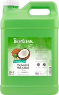 TropiClean Oatmeal Dog Shampoo for Itchy Skin Relief, Professional Dog Shampoo, Soothing Medicated Itch Relief, Puppy Safe, Made in USA, 2.5 Gallon | Professional Soothing Medicated Formula | Itchy Skin Relief | Puppy Safe | Made in USA
