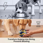 Snuffle Ball for Dogs - Soft Polar Fleece Interactive Puzzle Toy for Mental Stimulation & Boredom - Safe, Plastic-Free Foraging Game & Slow Feeder to Keep Pets Busy Indoors