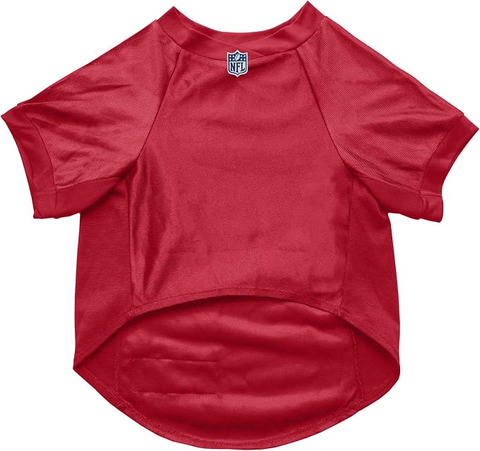 Littlearth NFL San Francisco 49ers Stretch Pet Jersey, Team Color, Small