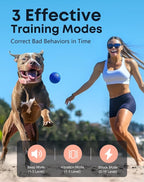 Dog Shock Collar - 4200FT Dog Training Collar with Remote for 5-120lbs Small Medium Large Dogs, IPX8 Waterproof E Collar with 4 Training Modes, Security Lock, Rechargeable Shock Collar Pink