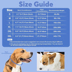 IDOMIK Dog Recovery Collar, Waterproof Soft Dog Cone After Surgery | Comfy Protective Elizabethan Collar Alternative for Dogs Cats, Adjustable Pet Neck Donut Cone Anti-Licking Wounds,Navy,XL