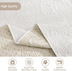 Quilted Recliner Chair Covers, Soft Lazy Boy Chair Covers, Water-Repellent Recliner Covers, Pet Friendly Chair Cover for Dogs Cats, Washable Furniture Covers (Recliner 22", Arctic White)
