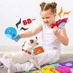 Squeaky No Stuffing Dog Toys 10 Pcs,Crinkle Dog Toys for Small Medium Breed | Bulk Puppy Toys Durable Plush Small Dog Toys,Animal Stuffless Pet Toys,Interactive Puppy Teething Chew Toys for Entertaining