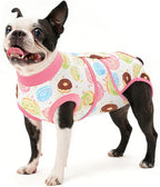 Kuoser Dog Recovery Suit After Surgery, Spay Neuter Surgical Suit for Dogs | Post Surgery Anti-Licking Dog Onesie Protects Wounds and Incisions, E-Collar & Cone Alternative Bodysuit for Female Male Dogs