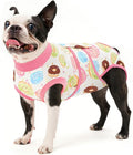 Kuoser Dog Recovery Suit After Surgery, Spay Neuter Surgical Suit for Dogs | Post Surgery Anti-Licking Dog Onesie Protects Wounds and Incisions, E-Collar & Cone Alternative Bodysuit for Female Male Dogs