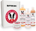 Warren London Dog Products Gift Boxes | Pet Presents Containing Multiple Luxury Spa Products | Birthday Box for Dog | New Puppy Present Gift Idea | Butter Box
