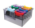 Wahl Professional Animal 5-in-1 Stainless Steel Comb Set, Multicolor 1 | 8 Color-Coded Cutting Lengths, Compatible with Arco, Motiva2, Bravura2, Bravura, and Chromado Clippers