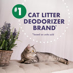 Arm & Hammer Forever Fresh Cat Litter Deodorizer, Wild Lavender, Essential Oils, Baking Soda Odor Neutralizer, 30 oz. Pack of 6 (Packaging May Vary)