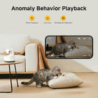 P0 Pet Camera Indoor with 360° Pan-Tilt | Plastic | Pet, Security | Pet Behavior Recognition, 2 Way Audio, Night Vision | 5MP
