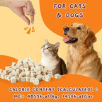 Jungle Calling Freeze Dried Chicken Cat & Dog Treats, 670 Pcs, 10.58 oz | Single Ingredient, High Protein Chicken Bites, Grain-Free, Additive-Free Training Treats & Food Toppers for Cats & Dogs